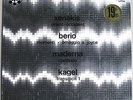 XENAKIS BERIO MADERNA KAGEL * LP FRENCH 1970 NM * ELECTRONIC CONCRETE MUSIC