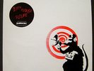 RARE BANKSY ART COVER 12” DIRTY FUNKER / “WHITE RAT”