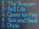 IRON MAIDEN - DUNE LP Portuguese press PIECE OF MIND -  1983