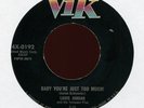 LOUIS JORDAN Just Too Much Rock 'n' Roll Call Vik R&B Rocker Twin Spin 45 Hear