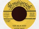 AUSTIN SMILEY Keep Me in Mind on Brunswick Promo Rockabilly 45 Hear