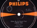 JASON CREST 45: LEMON TREE/PATRICIA'S DREAM AUSSIE PHILIPS 411 EX/EX- 1968 PSYCH