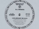 D.J. ROGERS Love Brought Me Back COLUMBIA 12