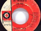 JIMMY MACK: My World Is On Fire / Go On, Original Palmer 45 NORTHERN SOUL- HEAR