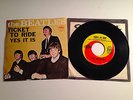 Beatles TICKET TO RIDE / RCA ROCKAWAY CONTRACT PRESSING / 45 & PS