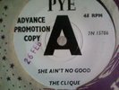 Demo  (7 Inch) The Clique Time Time Time Pye 1965