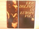 ERIC DOLPHY IN EUROPE # 1 PRESTIGE YELLOW LBL ORIG NM