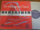 AXTL 1036 Bach Well-Tempered Clavier Vol. 1 / Tureck GROOVED P/S