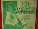 LED ZEPPELIN LA FORUM 1977  2LP LIVE NOT TMOQ BADGE HOLDERS 1st PRESS