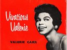 VALERIE CARR 1960 EP *VIVACIOUS VALERIE*  BAD GIRL+3