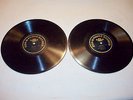 Baritone Taurino Parvis on 2 ZONOPHONE ONE SIDED 12585/609 / FAUST / MARTA VG+