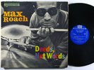 MAX ROACH Deeds, Not Words LP on Riverside DG mono