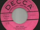 POPCORN TITTYSHAKER INSTRO- MARTY WILSON-  HEY EULA  -HEAR BOTH- 1958 DJ DECCA