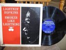 LIGHTNIN' HOPKINS SMOKES LIKE LIGHTNING KILLER BLUES LP DG BLUESVILLE BV-1070