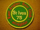 ORIGINAL NORTHERN SOUL PATCH-ST IVES 75 ALL-NIGHTER -EX