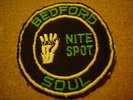 ORIGINAL NORTHERN SOUL PATCH-BEDFORD SOUL NITE SPOT -EX