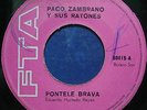 PACO ZAMBRANO  Y SUS RATONES Pontele Brava / El Mulaton SALSA GUARACHA PERU 45