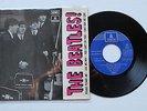 BEATLES-PLEASE PLEASE ME+3. EP MADE IN SPAIN DOBLE REF MUY RARO AZUL OSCURO