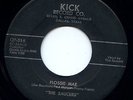 The Saucers RARE Rockin Texas Doo Wop 45 rpm Record KICK Flossie Mae Hi-Oom HEAR