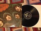 THE BEATLES RUBBER SOUL vinyl LP YELLOW & BLACK PARLOPHONE MONO VG/EX PMC 1267