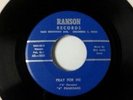 4 pharoahs - pray for me / the move around  VERY RARE   doowop 45 rpm