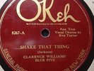 CLARENCE WILLIAMS' BLUE FIVE 
