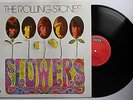 Rolling Stones Flowers Red Decca Label LP + Stones Innerbag