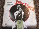 **JUDAS PRIEST 1978-79 FULLY AUTOGRAPHED/LTD EDITION 12''+ORIGINAL TICKET STUB