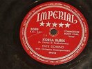 FATS DOMINO Korea Blues IMPERIAL 5099 78 RPM / V+