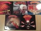 5 LP´s Krokus - Headhunter/Change of .../Alive and .../One Vice .../Metal Rendez