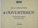 KARL RICHTER BACH 4 OVERTURES BWV 1066-1069 ARCHIV ED.1 STEREO SAPM 198272/73 NM