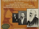 NEVEU SCHMIDT-ISSERSTEDT BRAHMS VIOLIN CONCERTO & 4 SYMPHONIES ACANTA 5 LP NM