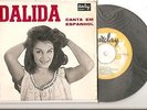 Dalida EP Portugal. Canta en espagnol . Ultra rare .