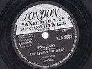  1959 EVERLY BROTHERS 78 POOR JENNY /TAKE A MESSAGE TO MARY HLA 8863 VG