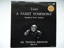 BEECHAM LISZT FAUST SYMPHONY ORPHEUS 2 LPS HMV ASD 317 AND 318 ENGLAND NM RARE