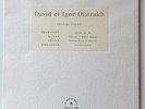 David Oistrakh Violin Recital Chant du Monde Stereo