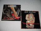 2 Vinyl LP BRUCE DICKINSON - Tattooed Millionaire Poster + All the young Dudes