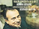 PHILIPS 6500 530 SZERYNG HAITINK BRAHMS VIOLIN CONCERTO LP
