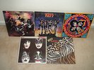 KISS ALIVE, DESTROYER, ROCK & ROLL OVER, DYNASTY AND ANIMALIZE ALBUMS NICE 