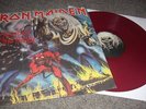 IRON MAIDEN -THE NUMBER OF THE BEAST- HARD TO FIND LTD EDITION BLOOD RED VINYL