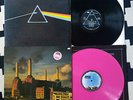 Pink Floyd - Dark Side of the Moon & Animals - 2xLP - Italy Press Pink Vinyl Ltd