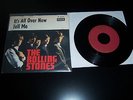 Rolling Stones, It´s all over now, Orig. german DECCA weinrot, WEISSER BALKEN