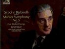 SLS 785(2) BARBIROLLI- MAHLER SYMPHONY 5