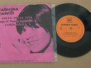 CATERINA CASELLI 'Days of Prearly Spencer' in Italy RARE ISRAELI 7' PS 45  60's