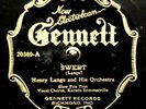 Henry Lange & his Orchestra 