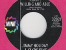 JIMMY HOLIDAY & CLYDIE KING: READY WILLING & ABLE (MINIT) NORTHERN - NEAR MINT
