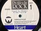 HEART   ANN & NANCY WILSON 1980 RADIO DJ INTERVIEW LP Watermark  NM-