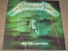 METALLICA Ride The Lightning LP Limited Edition Import Yellow Vinyl