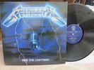 METALLICA VINYL LP  RIDE THE LIGHTNING RARE VERTIGO KOREA IMPORT BARELY PLAYED