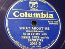 Blue Wax Columbia 2955-D Ruth Etting w/Jimmie Grier Orchestra (LA 1934) nice